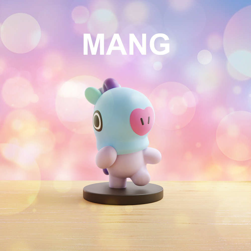 BT21 / BTS Figures sculpture 模型预览图 5